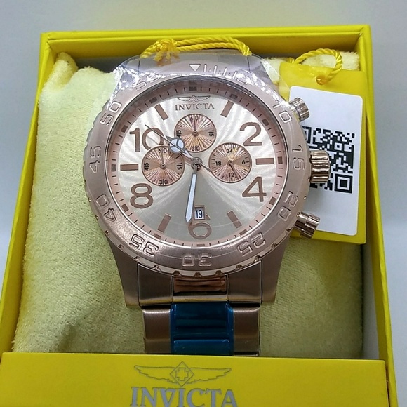(2 LEFT IN STOCK)(FIRM PRICE)NEW Invicta rose